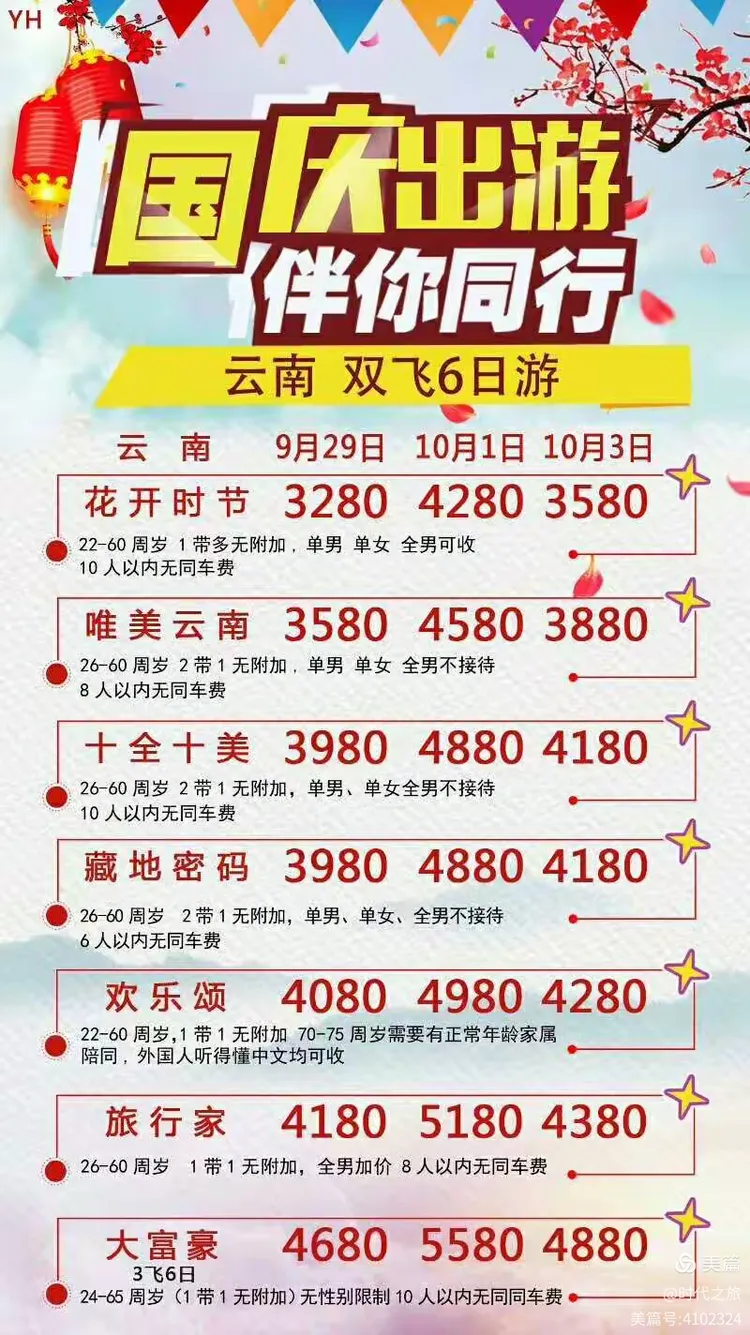 十一国庆节,国内游行程